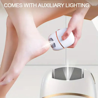 Appareil Électrique Anti-Callosités Rechargeable avec 3 Têtes & 2 Vitesses