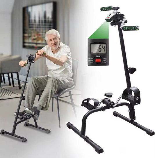Vélo d'exercice à pédales - Exercice à domicile pour les bras et les jambes