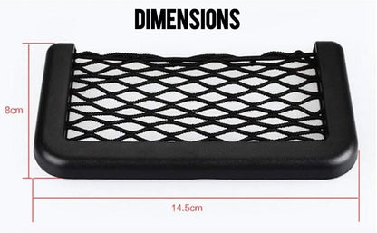 Poche en Filet pour Voiture – Rangement Téléphone et Petits Accessoires