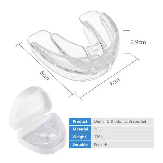 Gouttière Dentaire Transparente en Silicone – Correction du Sourire en 3 Étapes