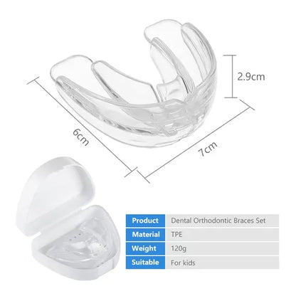 Gouttière Dentaire Transparente en Silicone – Correction du Sourire en 3 Étapes