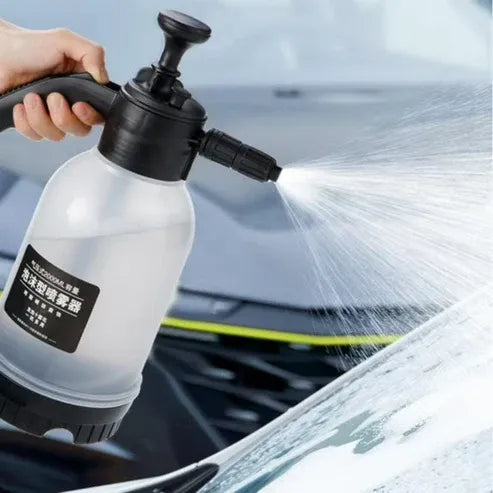 Bouteille de Mousse 2L à Pompe Manuelle pour Nettoyage Auto