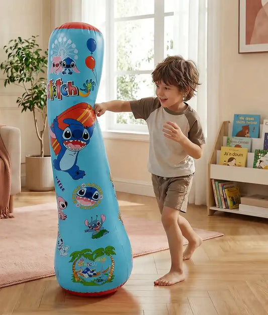 Sac de Boxe Gonflable Enfant – Jeu Sportif avec Retour Automatique