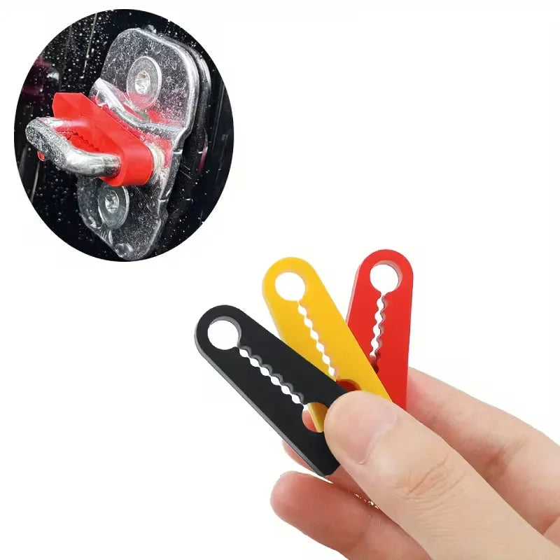 (4pc)Protections en Silicone pour Fermeture de Portière Facile et Silencieuse