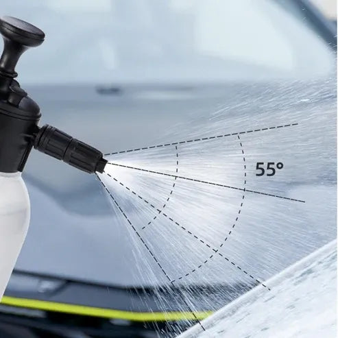 Bouteille de Mousse 2L à Pompe Manuelle pour Nettoyage Auto