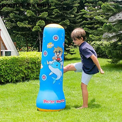 Sac de Boxe Gonflable Enfant – Jeu Sportif avec Retour Automatique