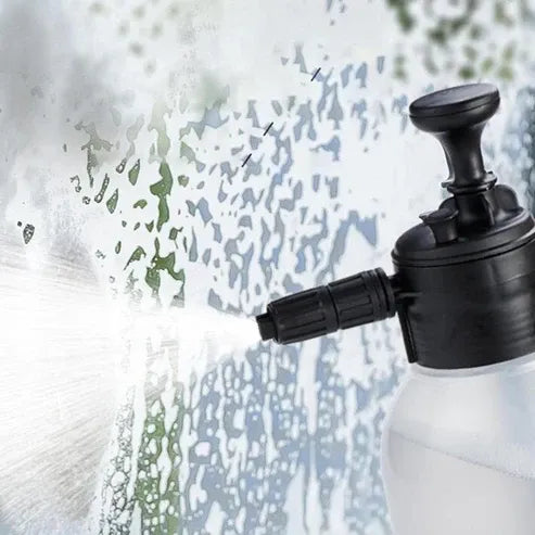 Bouteille de Mousse 2L à Pompe Manuelle pour Nettoyage Auto