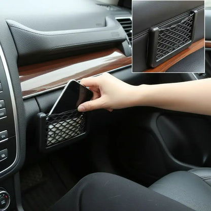 Poche en Filet pour Voiture – Rangement Téléphone et Petits Accessoires