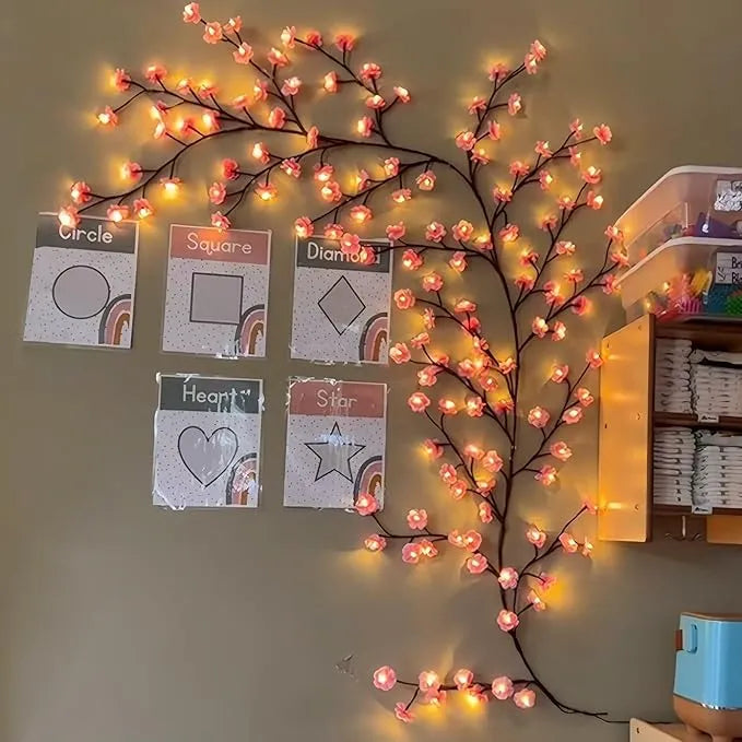 Guirlande Lumineuse Led En Forme De Branche De Cerisier En Fleurs