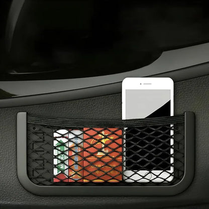 Poche en Filet pour Voiture – Rangement Téléphone et Petits Accessoires