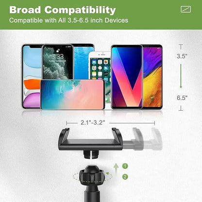 Support Téléphone à Bras Flexible pour un Visionnage Confortable