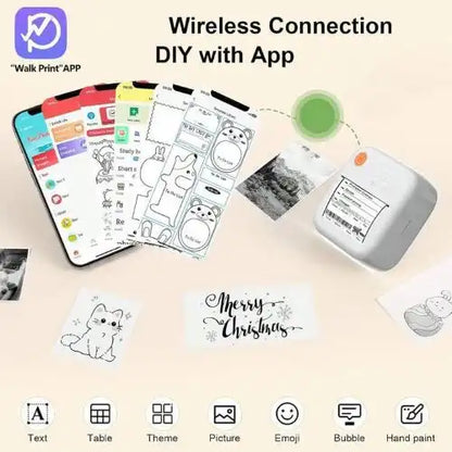 Mini Imprimante Portable pour Photos et Notes depuis votre Smartphone