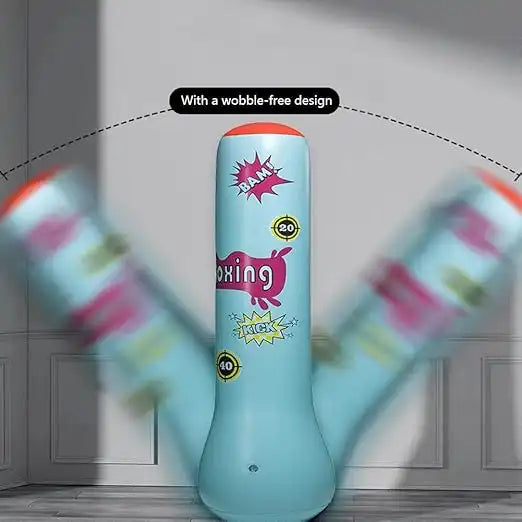 Sac de Boxe Gonflable Enfant – Jeu Sportif avec Retour Automatique