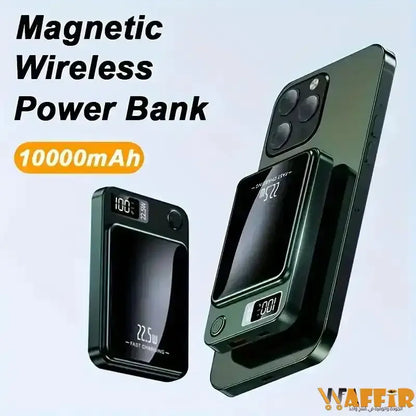 power bank Externe Magnétique 10000mAh avec Charge Rapide 22.5W et Écran LED