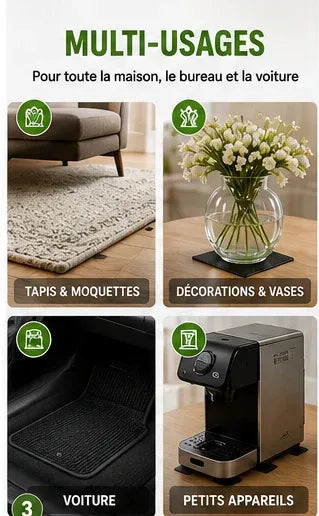 (20pc) Bandes adhésives anti-dérapantes pour tapis automobile et la maison