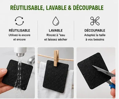 (20pc) Bandes adhésives anti-dérapantes pour tapis automobile et la maison