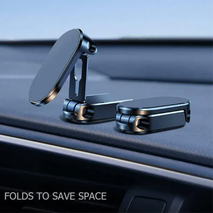 Support Téléphone Magnétique Voiture avec Fixation Forte et Design Élégant