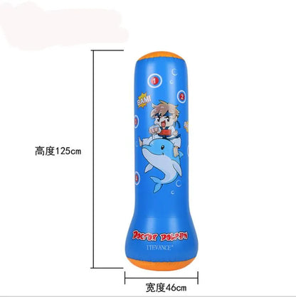 Sac de Boxe Gonflable Enfant – Jeu Sportif avec Retour Automatique