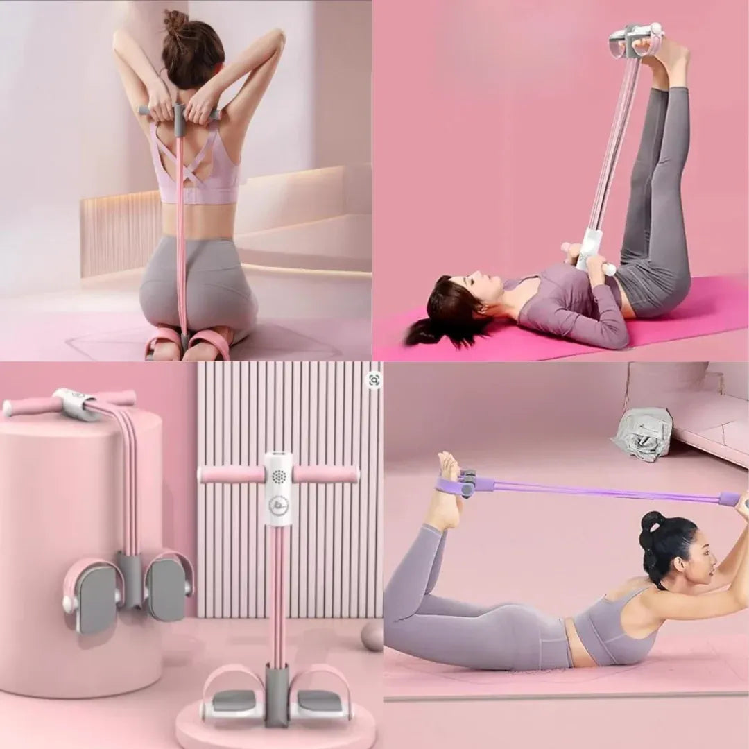 Appareil de Fitness Portatif à Pédale pour Renforcement Abdominal et Bras