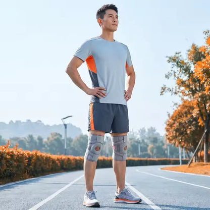 Genouillère de Compression avec Ouverture Rotulienne et Maintien Renforcé
