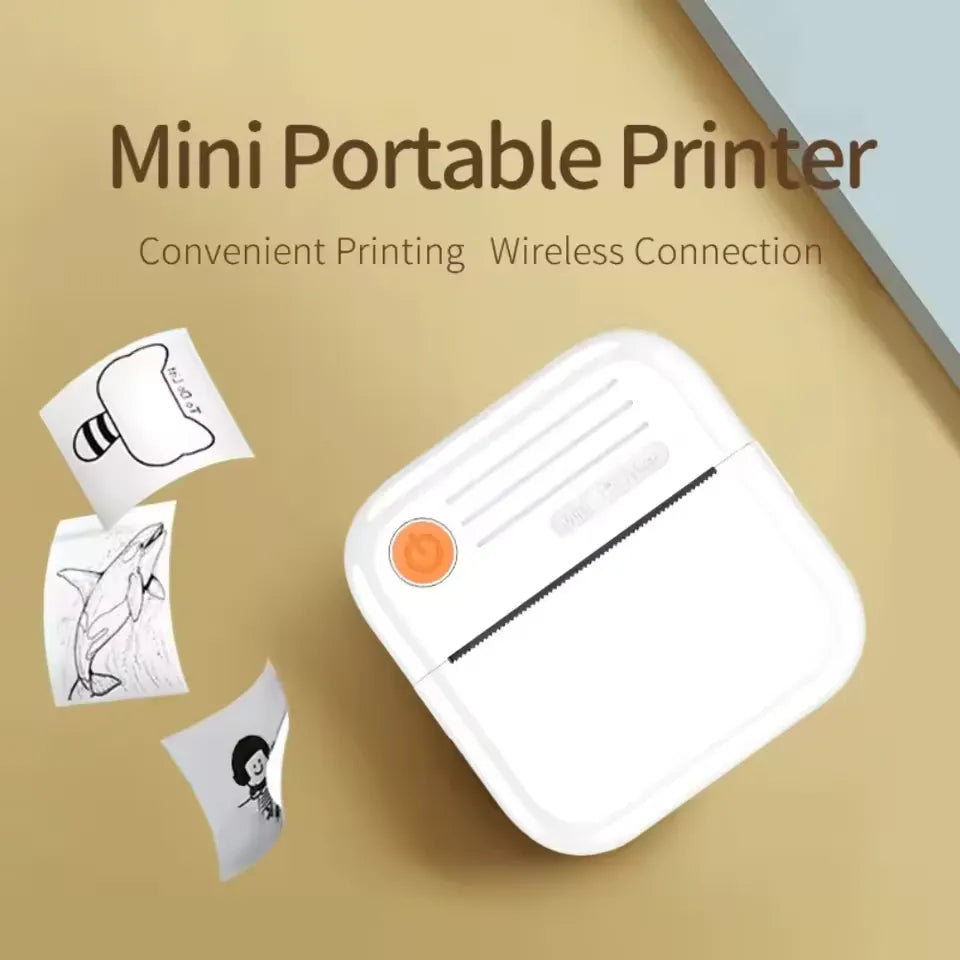 Mini Imprimante Portable pour Photos et Notes depuis votre Smartphone