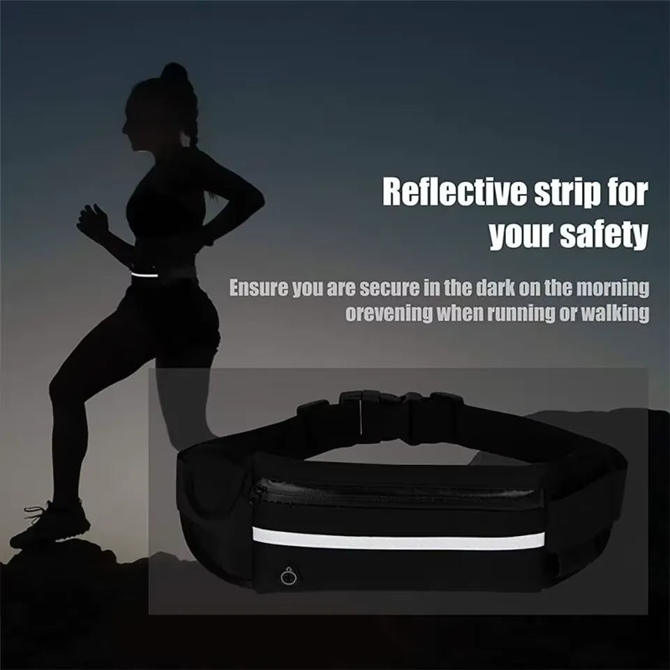 Ceinture Sport Multifonction Imperméable pour Running, Marche et Fitness