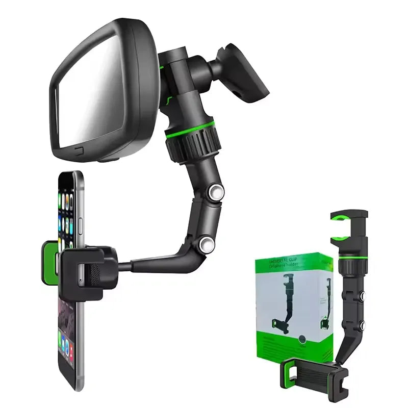 Support Téléphone 360° pour Voiture – Rotation Complète et Fixation Stable