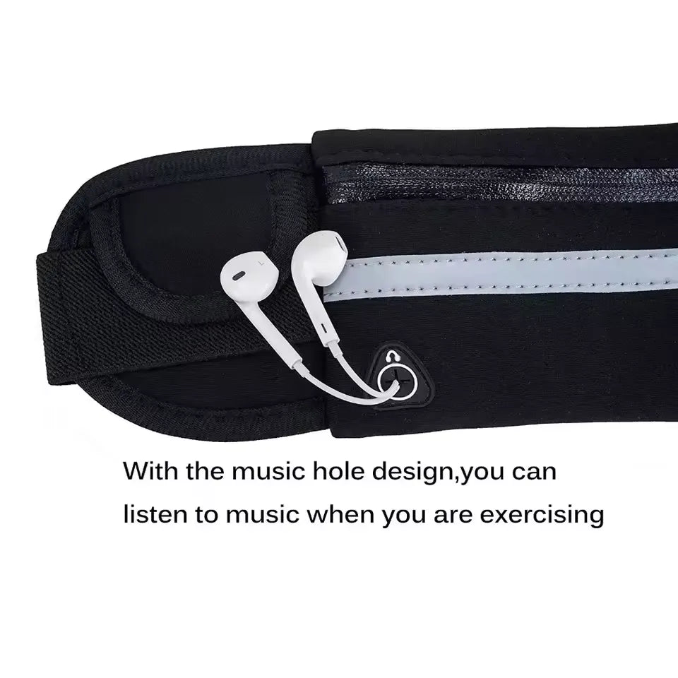 Ceinture Sport Multifonction Imperméable pour Running, Marche et Fitness