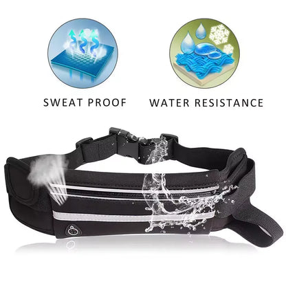 Ceinture Sport Multifonction Imperméable pour Running, Marche et Fitness