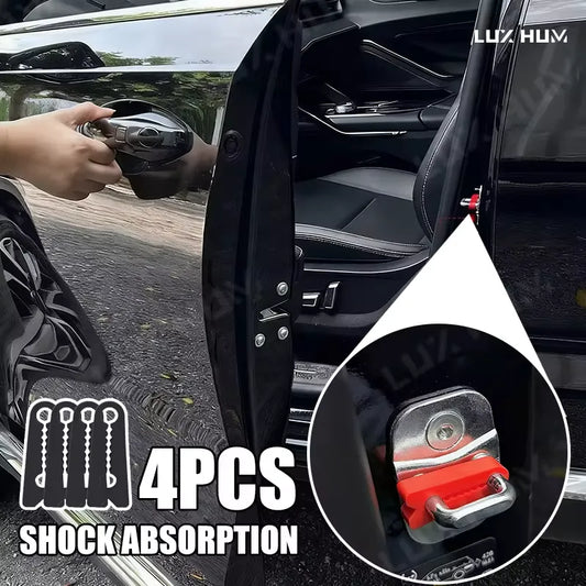 (4pc)Protections en Silicone pour Fermeture de Portière Facile et Silencieuse