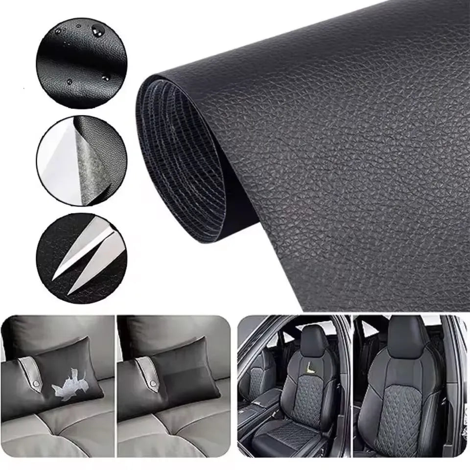 Patch en Cuir Imperméable pour Réparer les Fissures des Canapés et Fauteuils