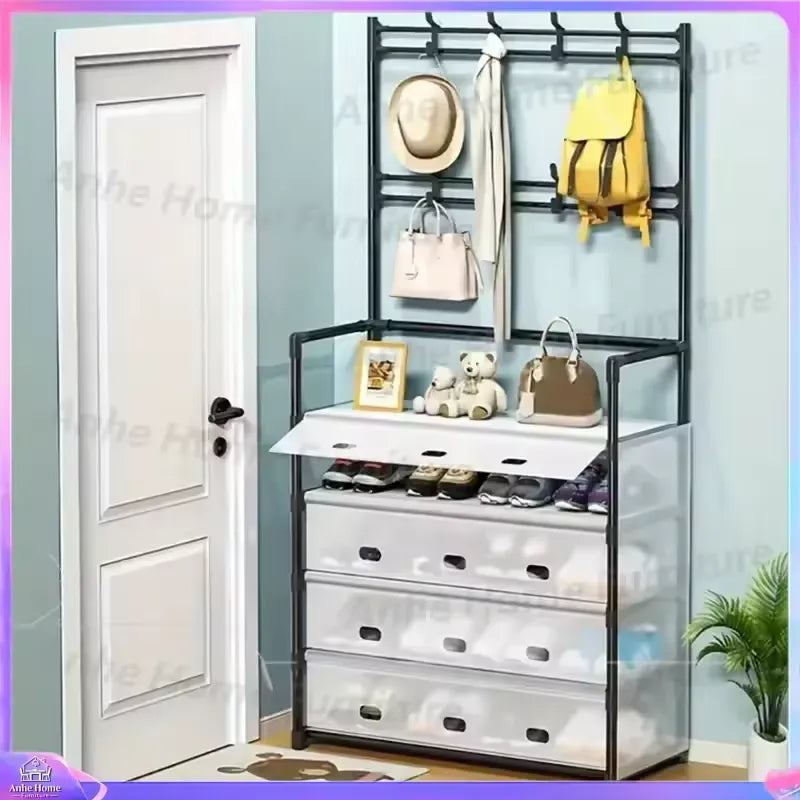 Organisateur multifonction pour chaussures, manteaux et accessoires
