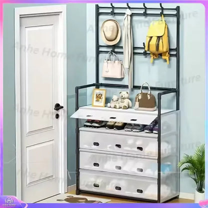 Organisateur multifonction pour chaussures, manteaux et accessoires