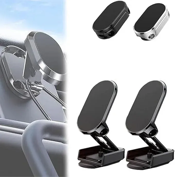 Support Téléphone Magnétique Voiture avec Fixation Forte et Design Élégant