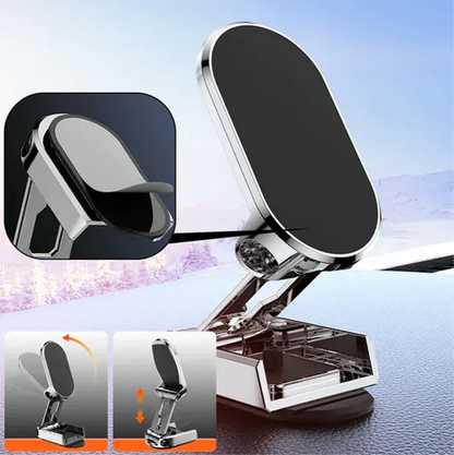 Support Téléphone Magnétique Voiture avec Fixation Forte et Design Élégant