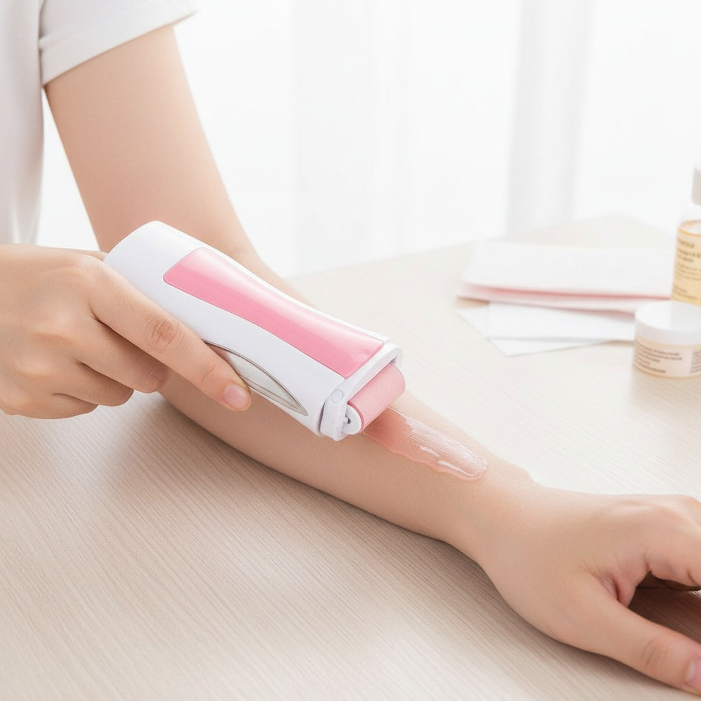 Appareil Épilateur à la Cire à Cartouches – Épilation Rapide et Efficace