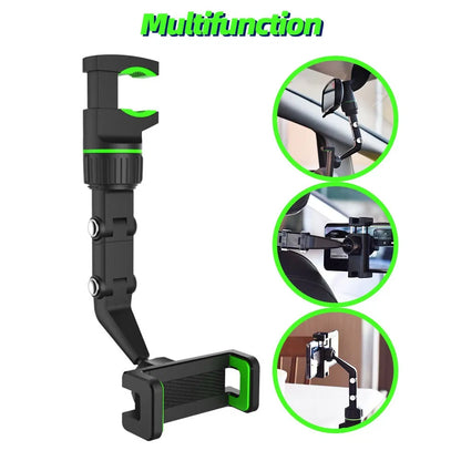 Support Téléphone 360° pour Voiture – Rotation Complète et Fixation Stable